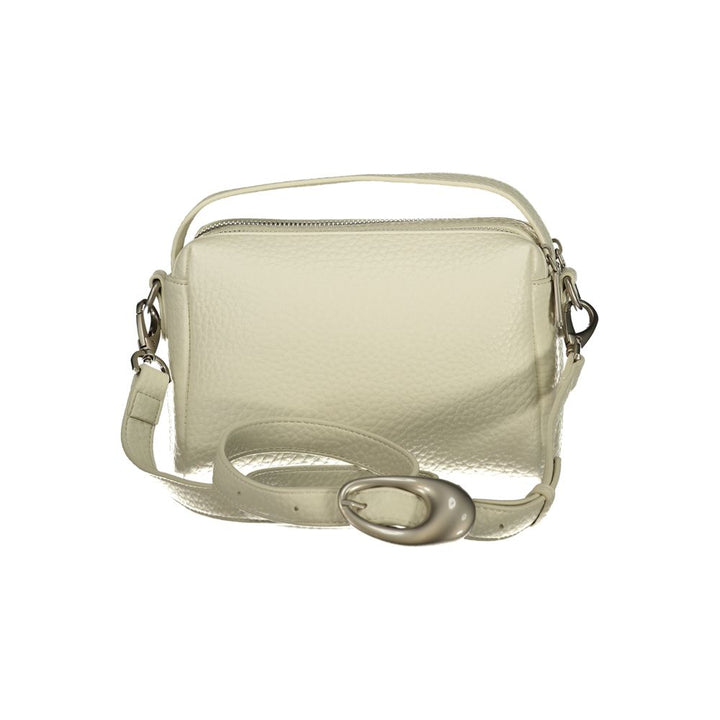 Mario Valentino Bianco Polyurethane Women's Handbag