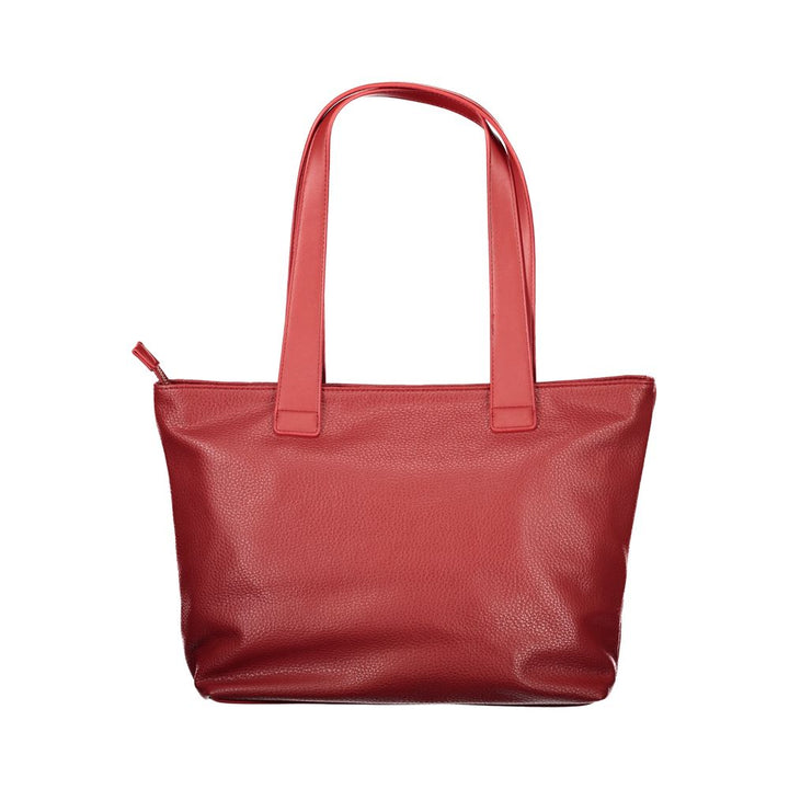 Mario Valentino Rosso Polyurethane Women Handbag