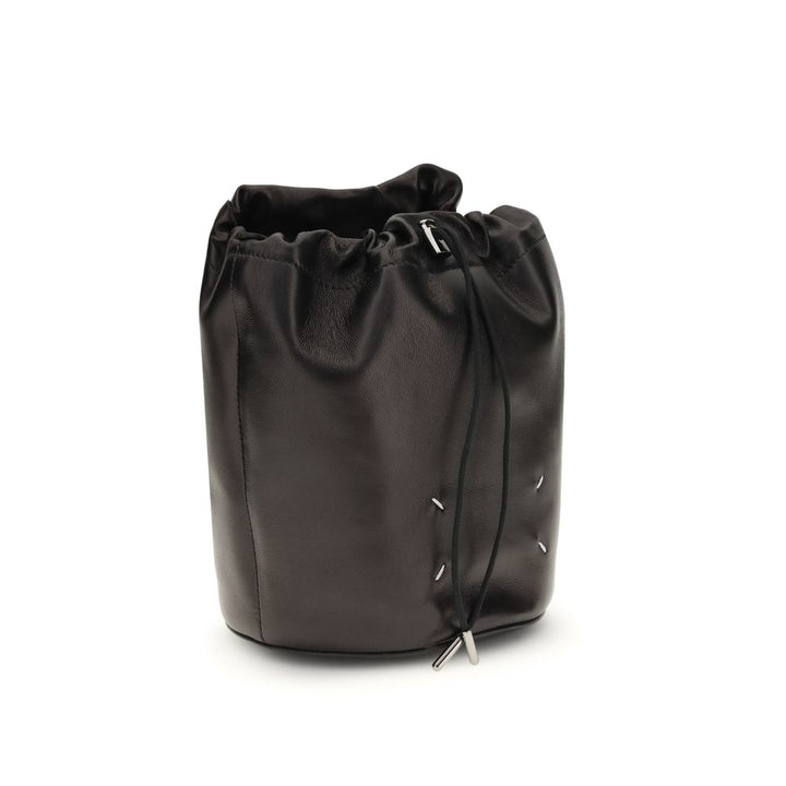 Margiela Black Calf Leather Bos Taurus Shoulder Bag