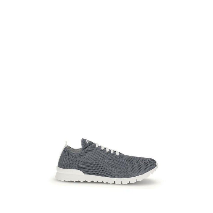 Kiton Gray Rubber Athletic Sneakers