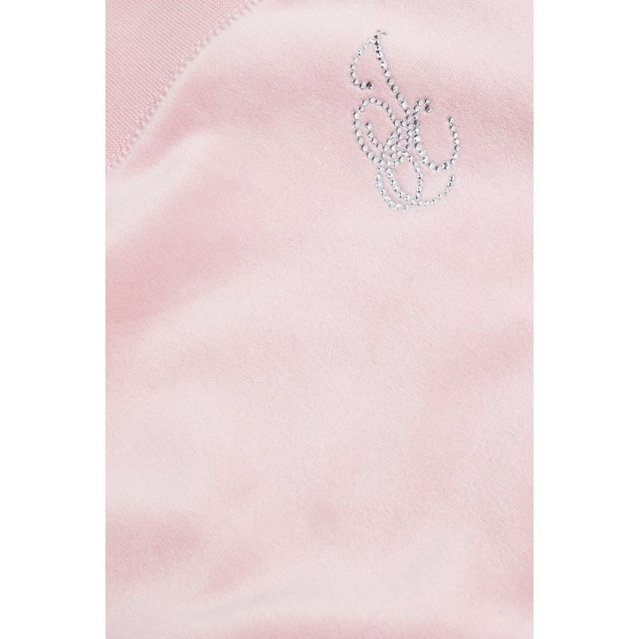 Juicy Couture Pink Polyester Flared Pants