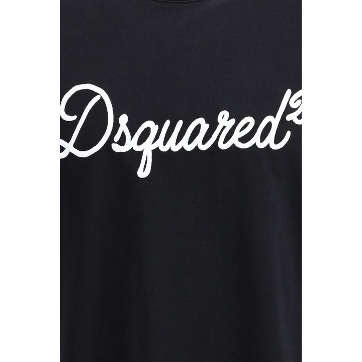Dsquared² Black Cotton T-Shirt
