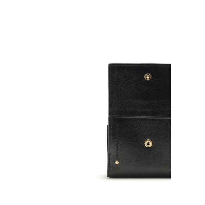 Chloé Black Calf Leather Bos Taurus Wallet