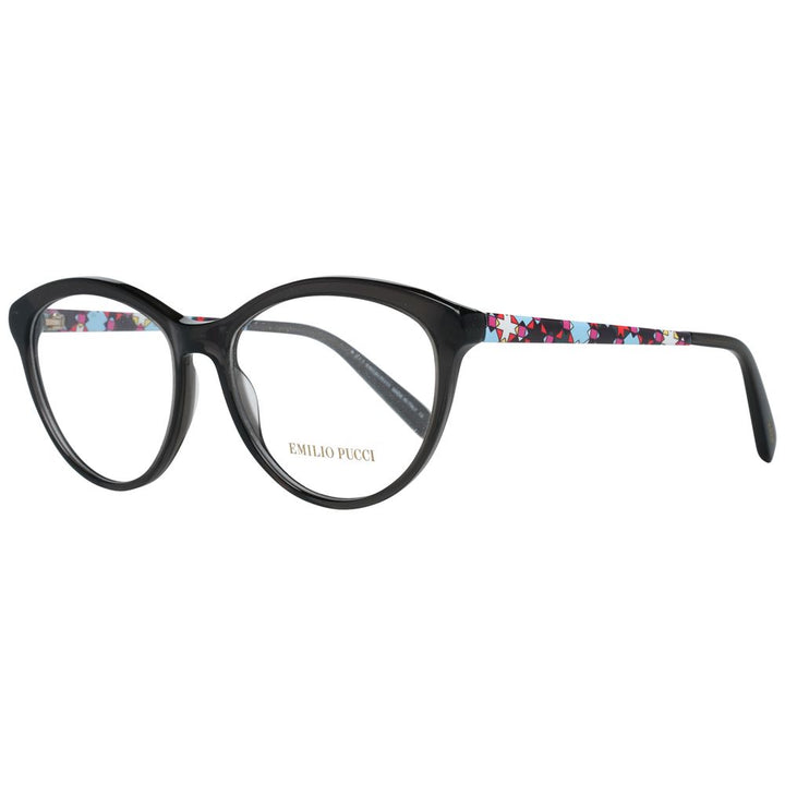 Emilio Pucci Black Metal Glasses (Frames)