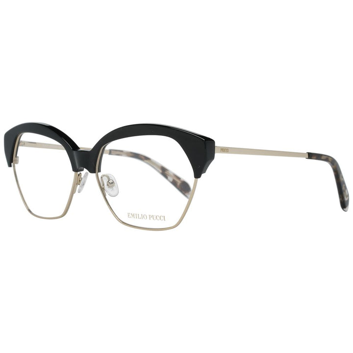 Emilio Pucci Black Metal Glasses (Frames)