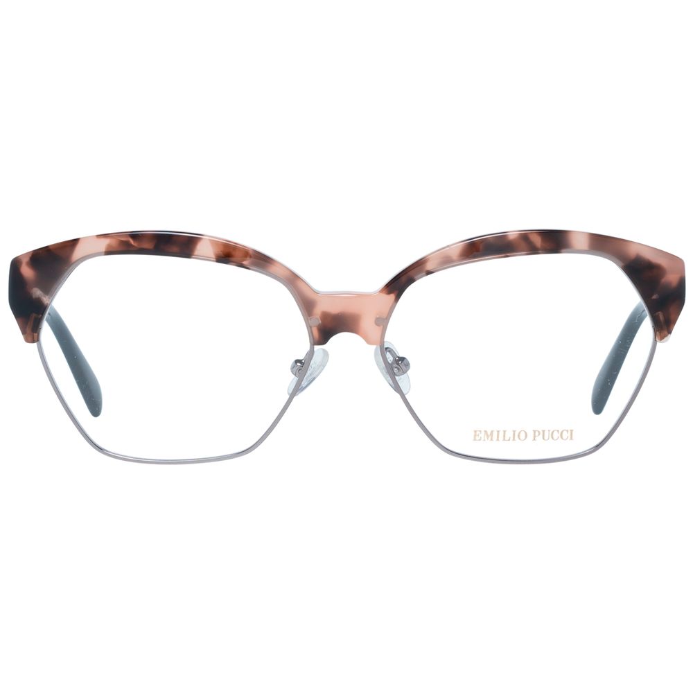 Emilio Pucci Brown Metal Glasses (Frames)