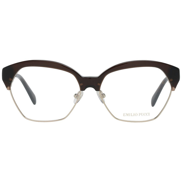 Emilio Pucci Brown Metal Glasses (Frames)