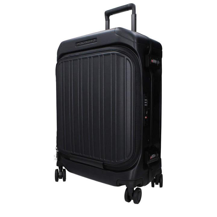 Piquadro Black Polycarbonate Luggage And Travel