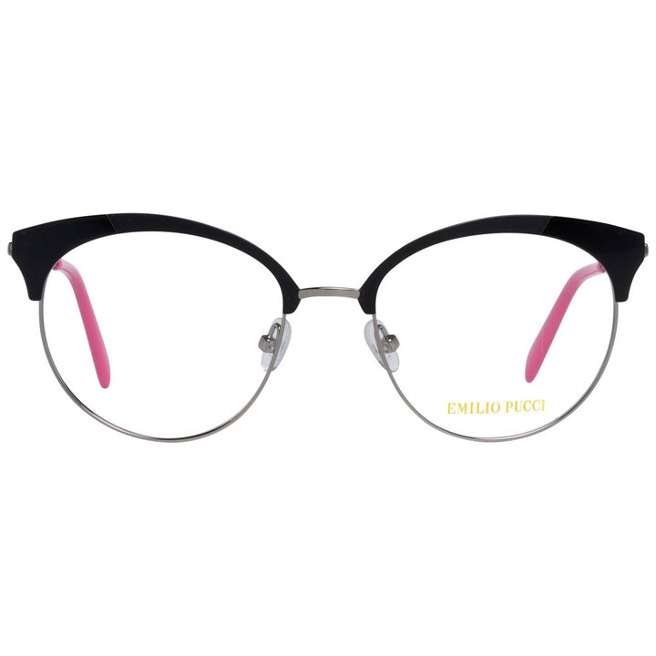 Emilio Pucci Black Metal Glasses (Frames)