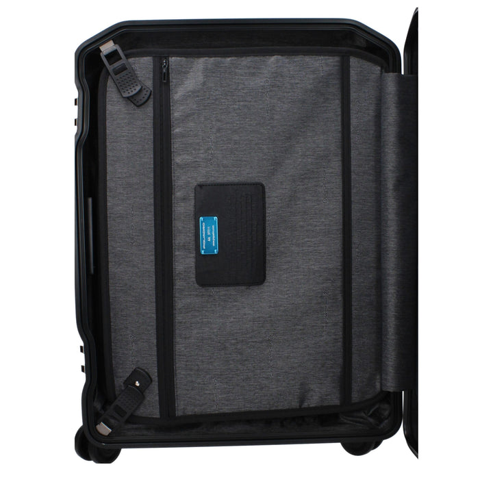Piquadro Black Polycarbonate Luggage And Travel