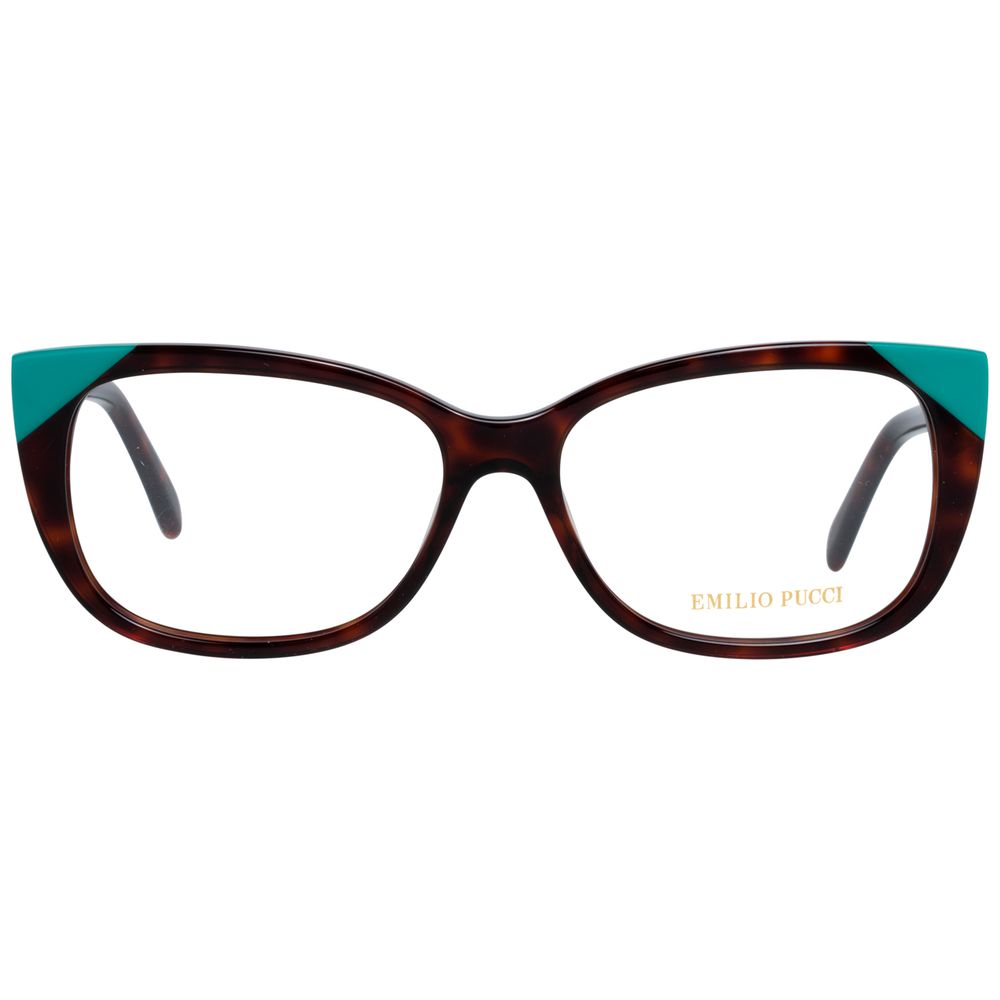 Emilio Pucci Brown Plastic Glasses (Frames)