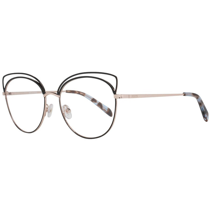 Emilio Pucci Black Metal Glasses (Frames)