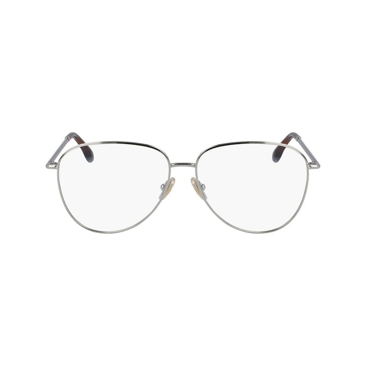 Victoria Beckham Gray Metal Glasses (Frames)