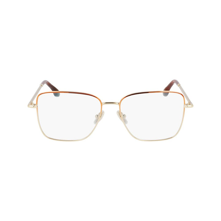 Victoria Beckham Brown Metal Glasses (Frames)
