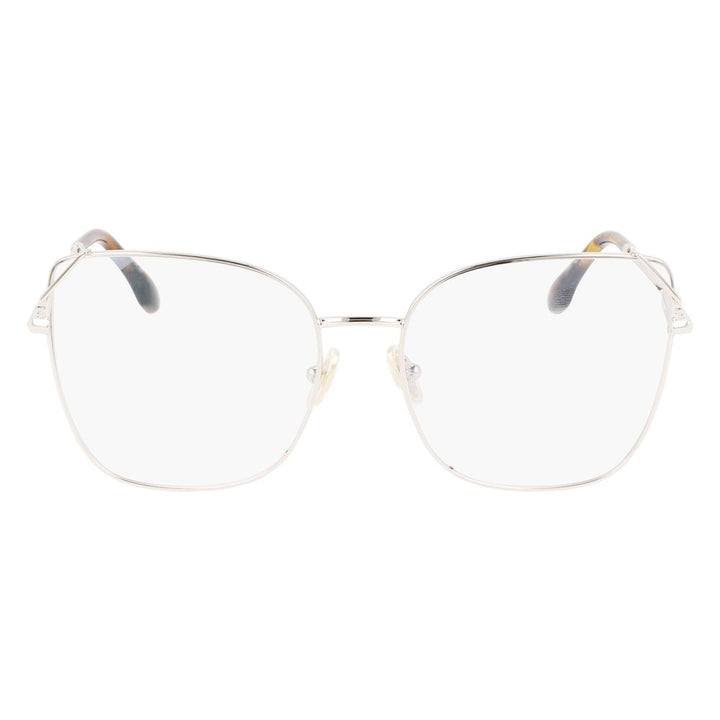 Victoria Beckham Gray Metal Glasses (Frames)