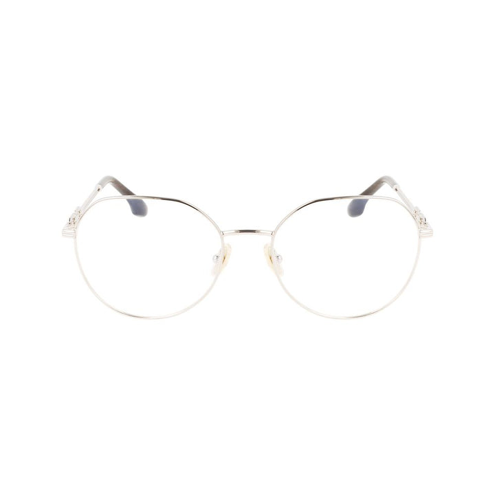 Victoria Beckham Gray Metal Glasses (Frames)
