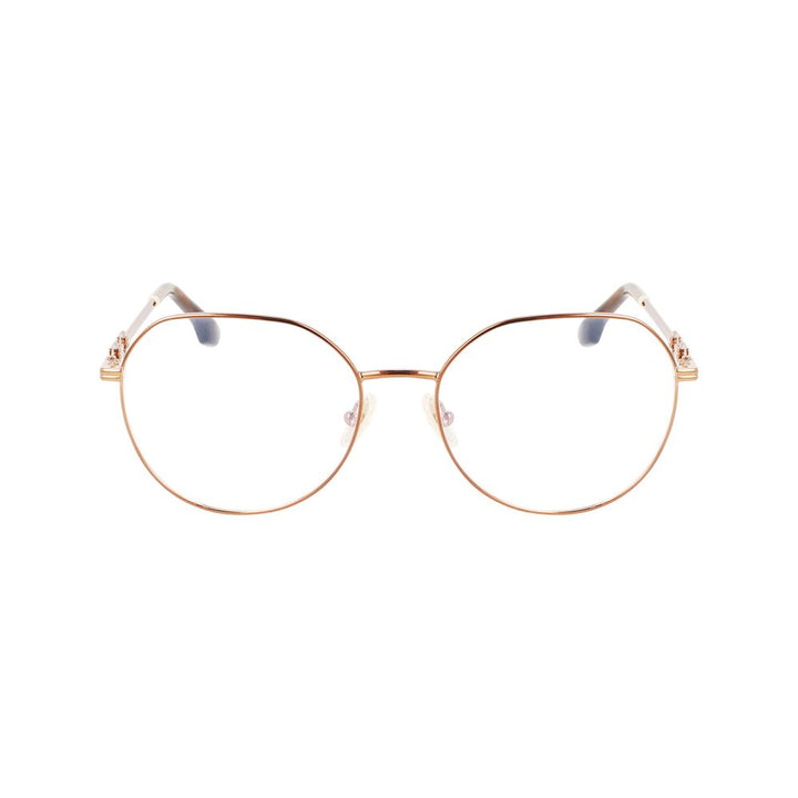 Victoria Beckham Brown Metal Glasses (Frames)