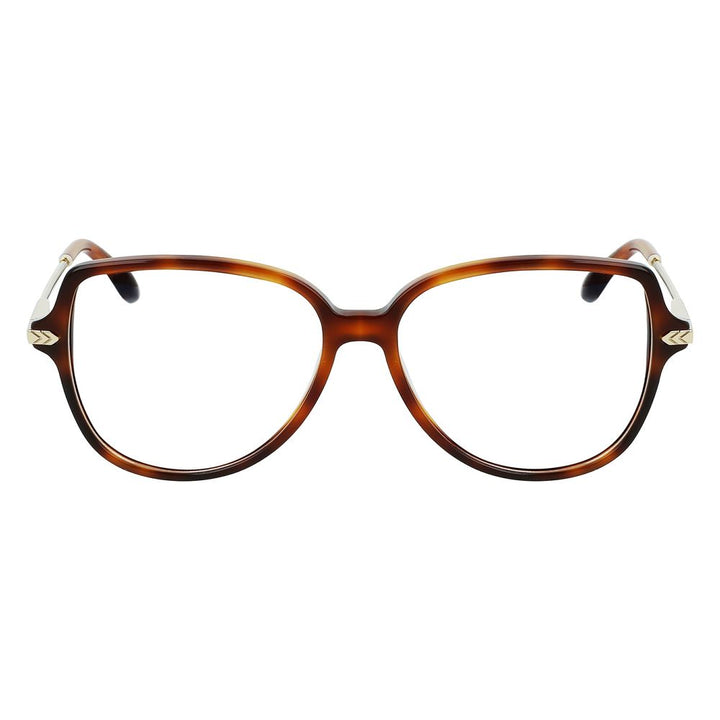 Victoria Beckham Brown Acetate Glasses (Frames)
