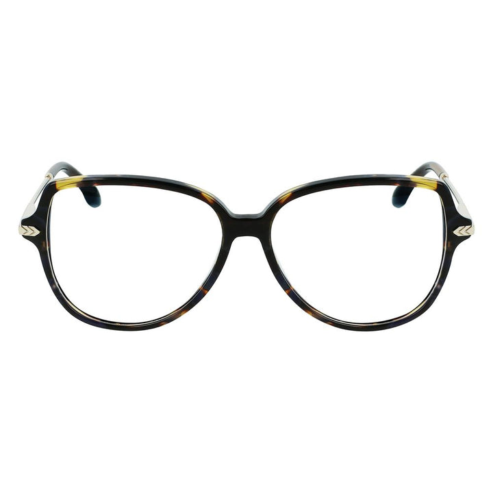 Victoria Beckham Brown Acetate Glasses (Frames)