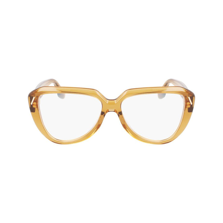 Victoria Beckham Brown Acetate Glasses (Frames)