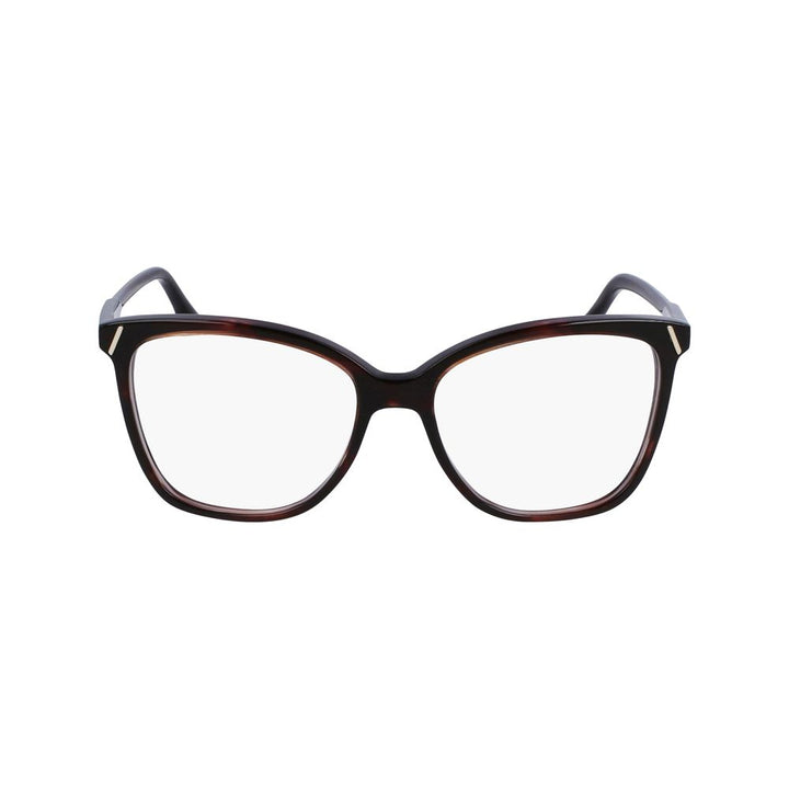 Victoria Beckham Brown Acetate Glasses (Frames)