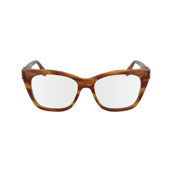 Victoria Beckham Brown Acetate Glasses (Frames)
