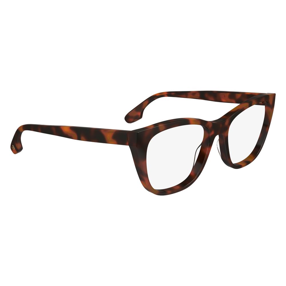 Victoria Beckham Brown Acetate Glasses (Frames)