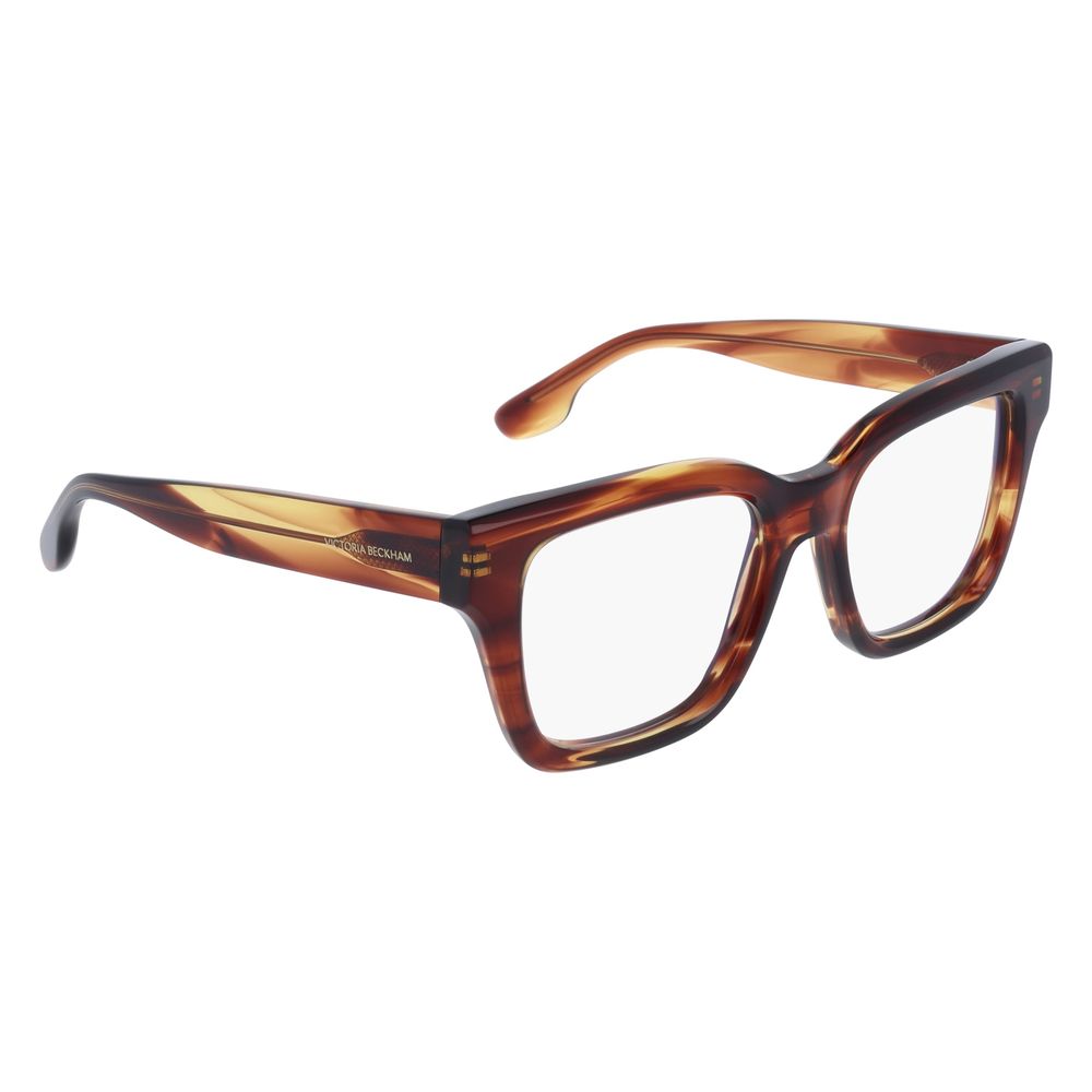 Victoria Beckham Brown Acetate Glasses (Frames)