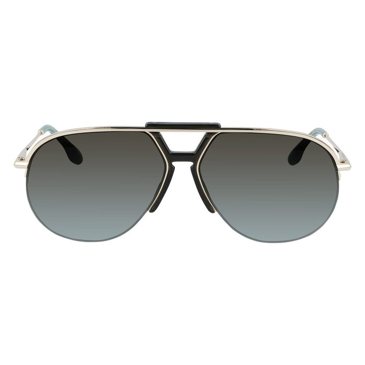 Victoria Beckham Gold Metal Sunglasses
