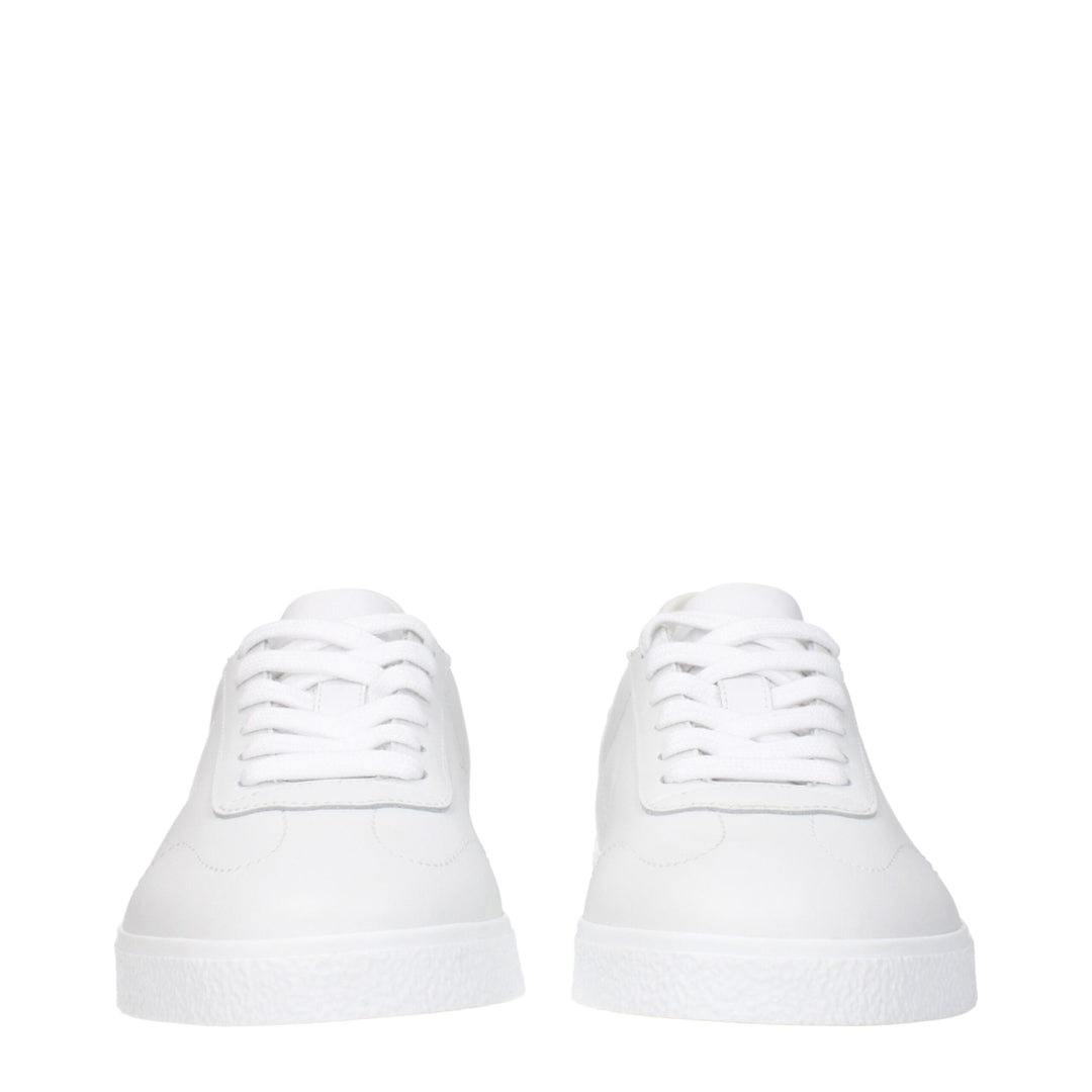 Givenchy White Leather Low Top Sneakers