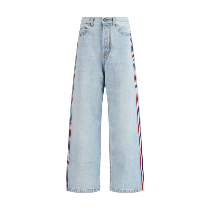 Fiorucci Light Blue Cotton Jeans Denim