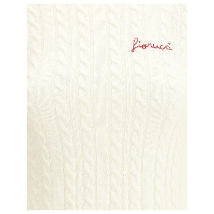 Fiorucci Cream Merino Wool Sweatshirt