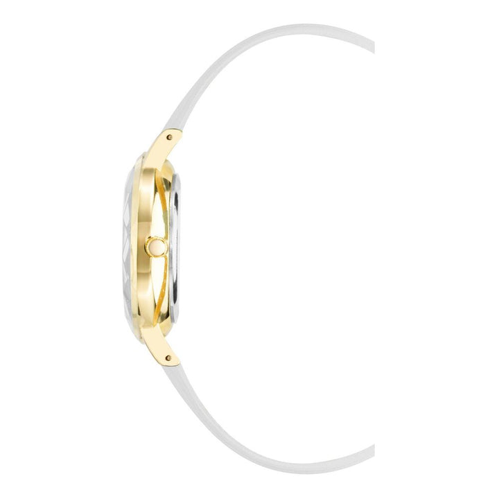 Juicy Couture White Plastic Dress Watch