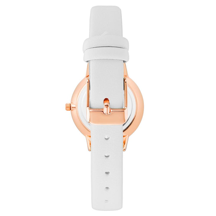 Juicy Couture White Plastic Dress Watch