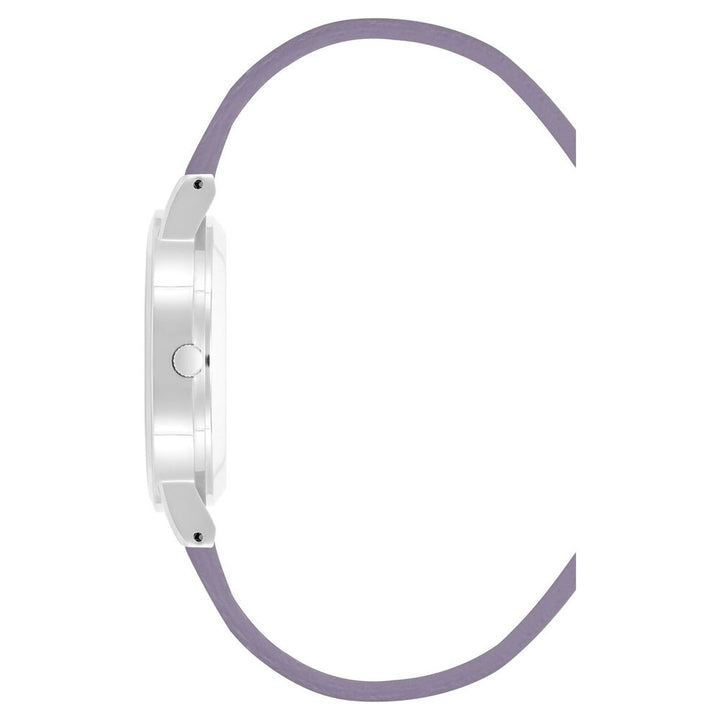 Juicy Couture Purple Plastic Dress Watch