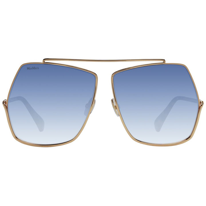 Max Mara Gold Metal Sunglasses