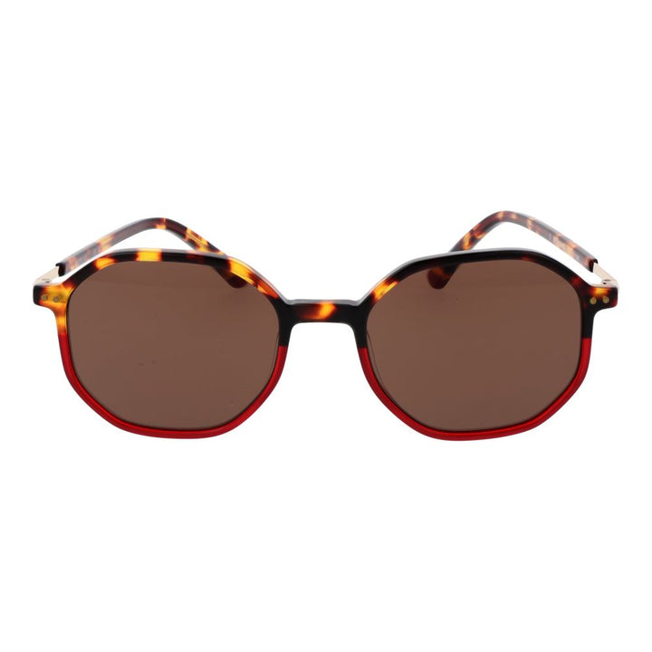 Replay Brown Plastic Sunglasses