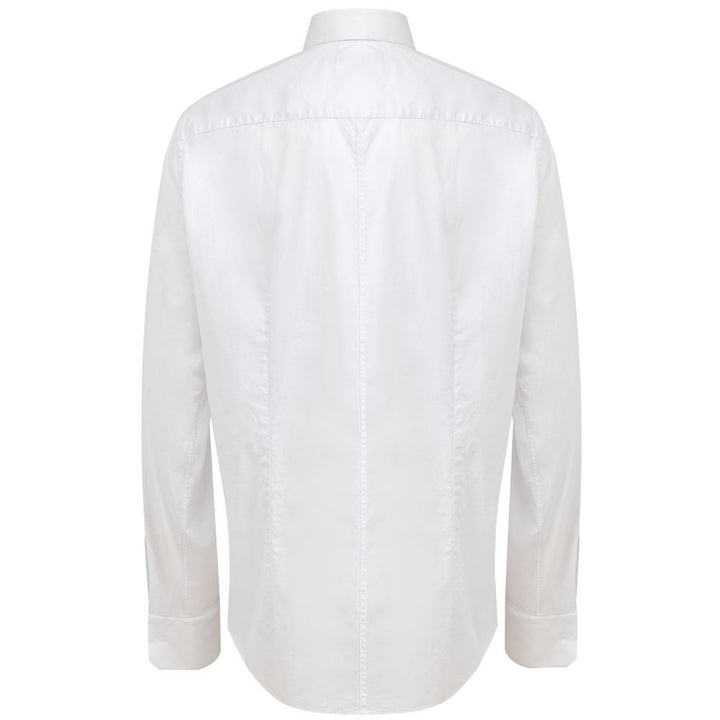 Dolce & Gabbana White Cotton Dress Shirt
