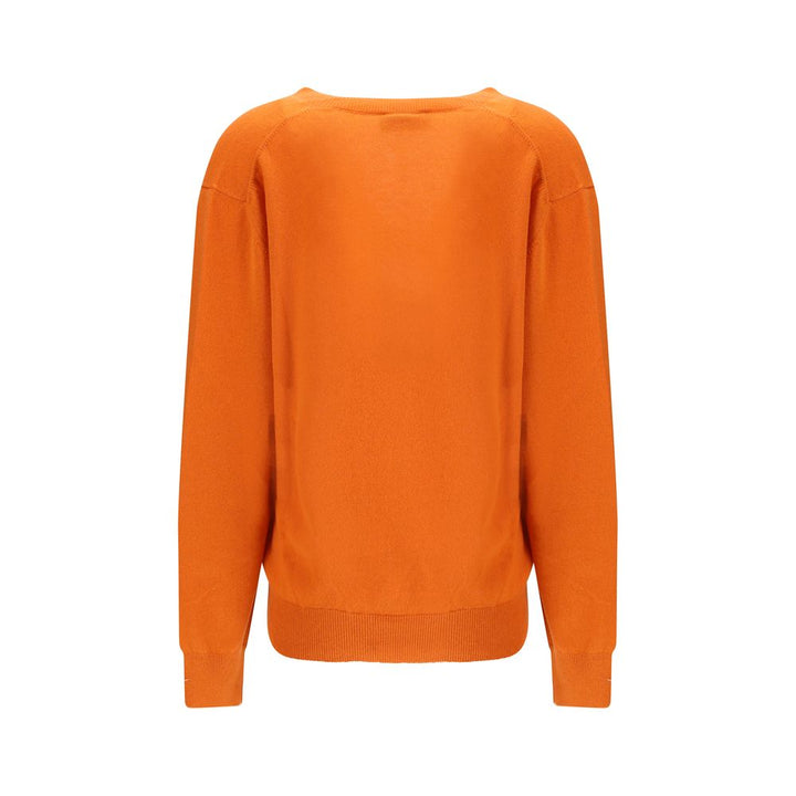 Fendi Orange Cashmere Sweatshirt
