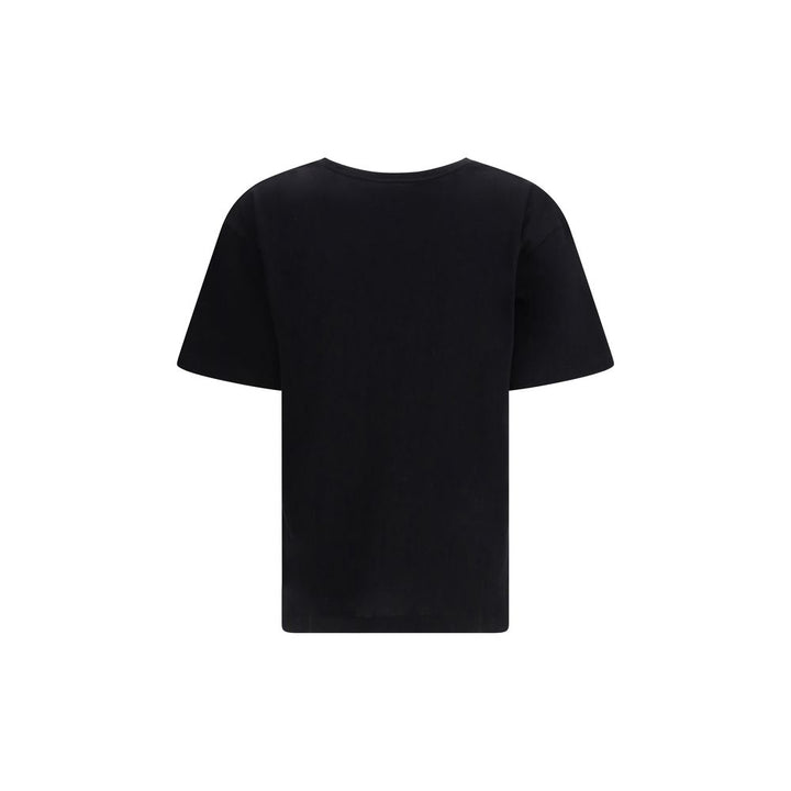 Valentino Black Cotton T-Shirt
