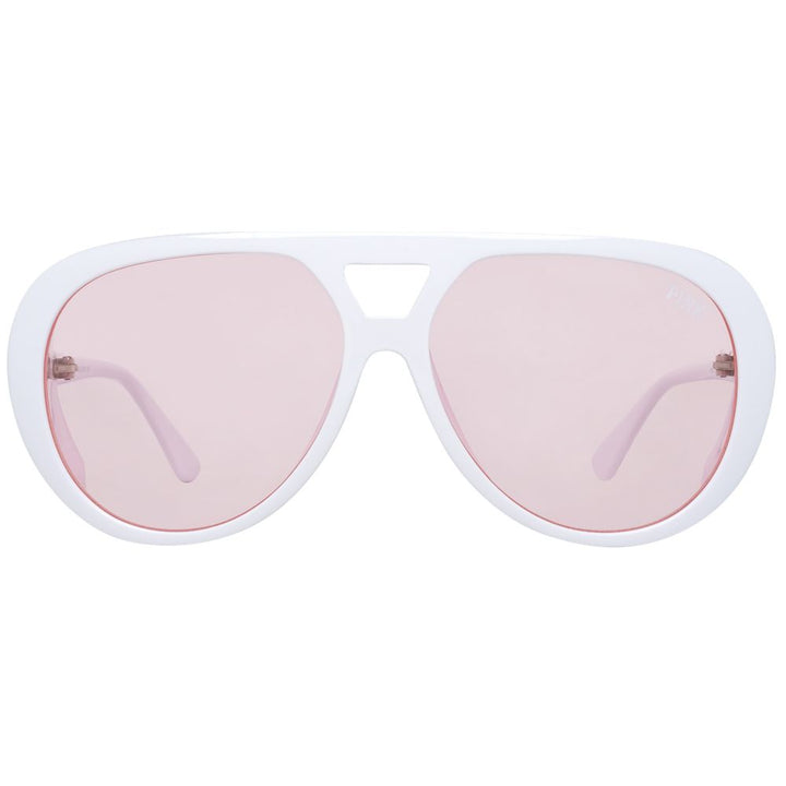 Victoria's Secret White Plastic Sunglasses