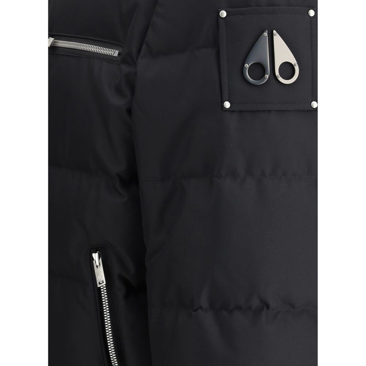 Moose Knuckles Black Polyester Bomber