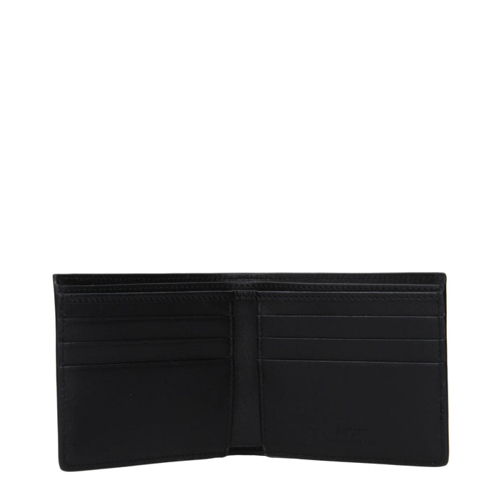 Versace Black Fabric Wallet