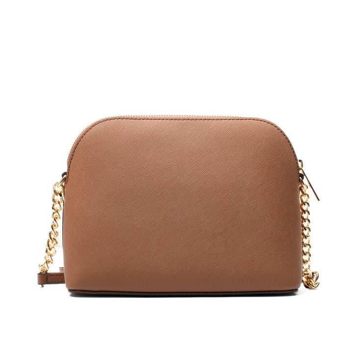 Michael Kors Brown Leather Crossbody Bag