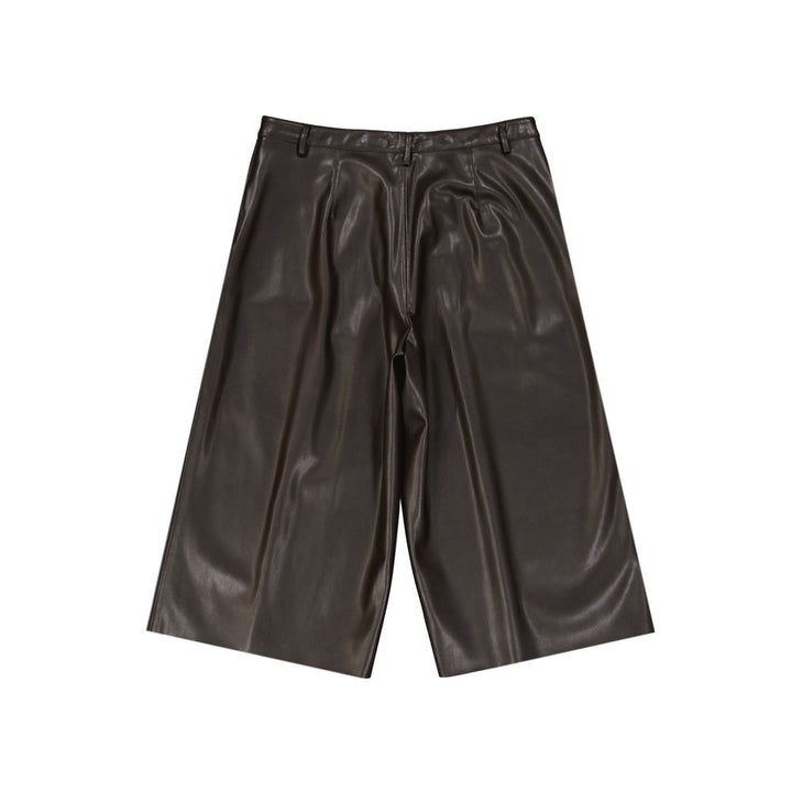 BLANCA VITA Brown Polyethylene Bermuda Shorts