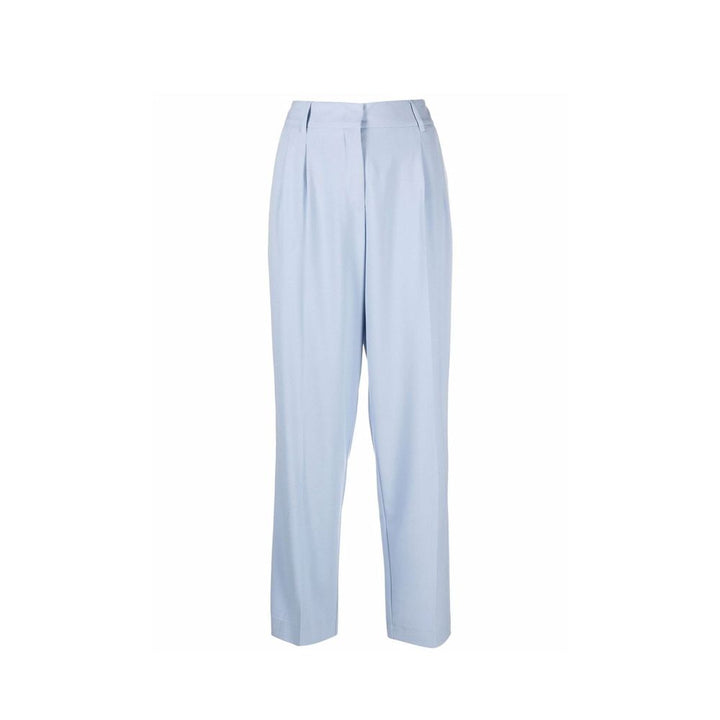 BLANCA VITA Blue Elastane Dress Pants