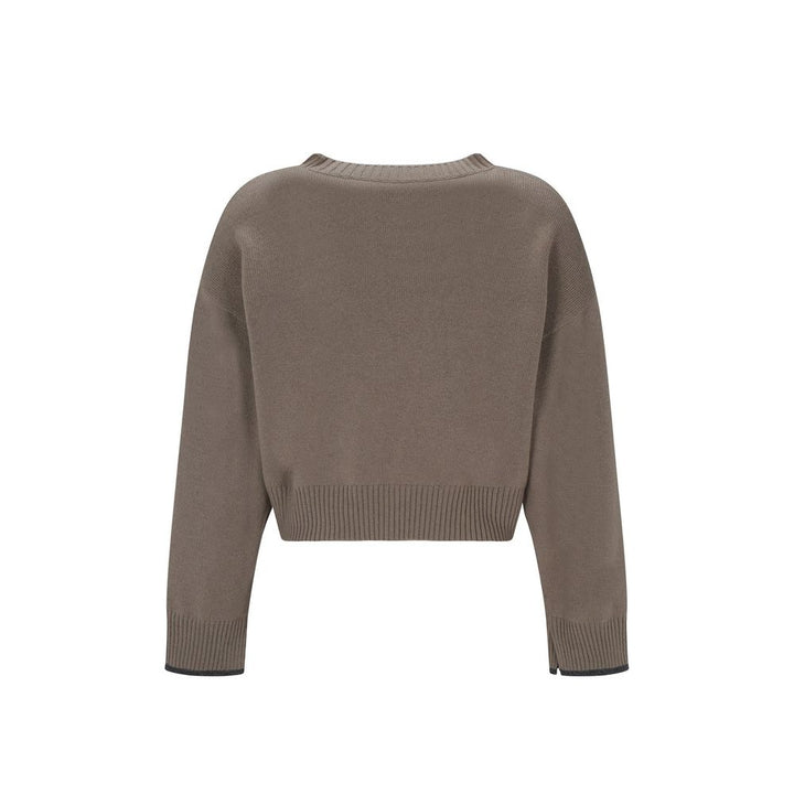 Brunello Cucinelli Beige Cashmere Cashmere Sweater