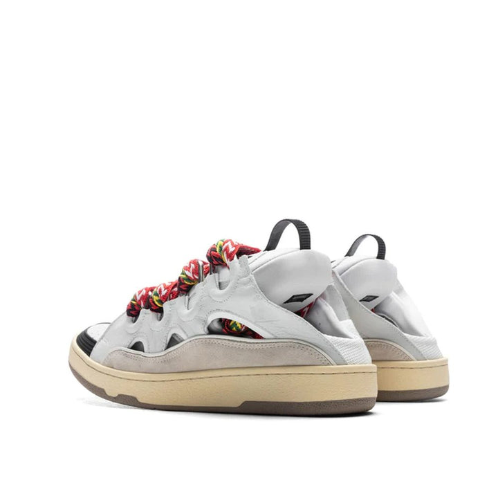 Lanvin White Calfskin Chunky Sneakers