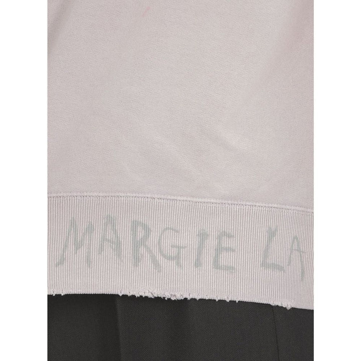 Maison Margiela Purple Cotton Sweatshirt