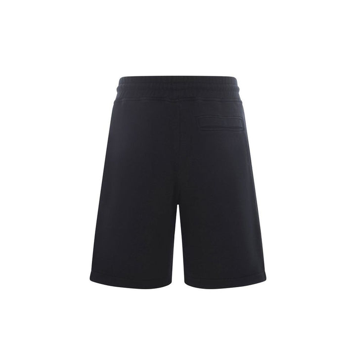 Marcelo Burlon Black Cotton Shorts